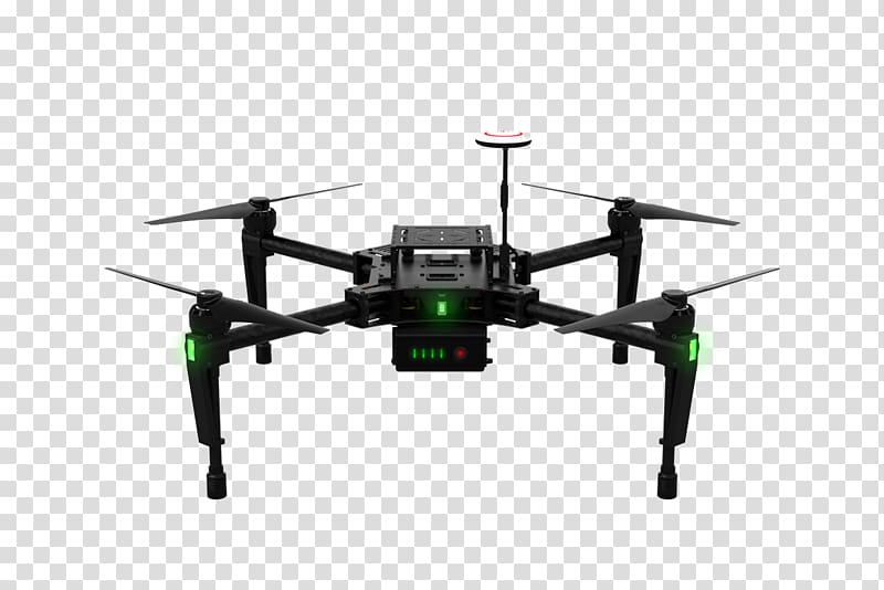 Quadcopter DJI Matrice 100 Unmanned aerial vehicle Helicopter, helicopter transparent background PNG clipart