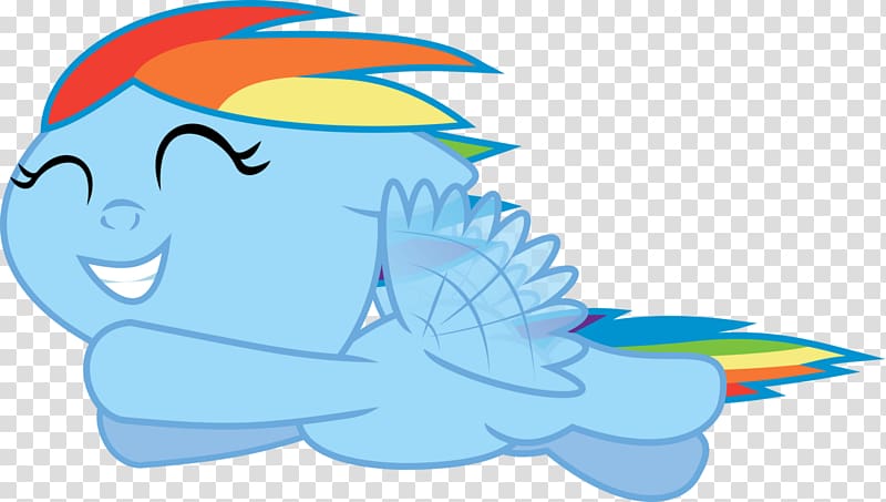 Rainbow Dash My Little Pony Applejack, baby pony transparent background PNG clipart