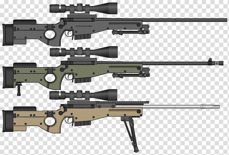 Assault rifle Sniper rifle Accuracy International Arctic Warfare Accuracy International AWM, assault rifle transparent background PNG clipart