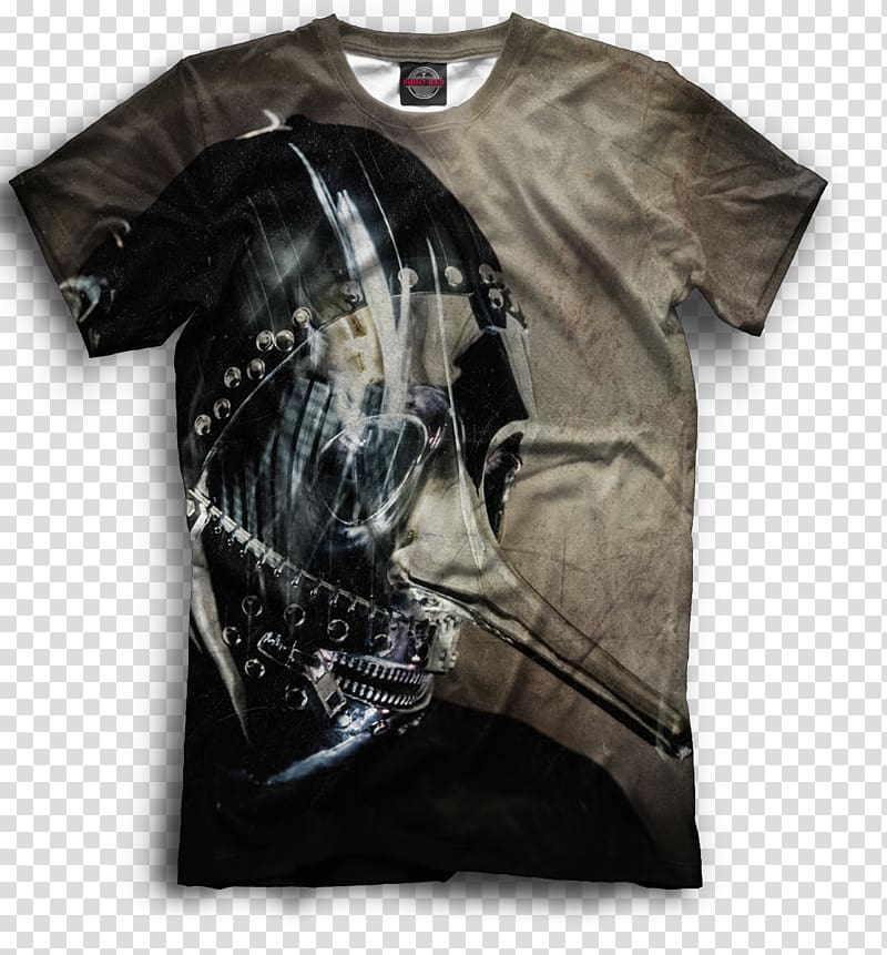 T-shirt Slipknot Groove metal Music Sleeve, T-shirt transparent background PNG clipart