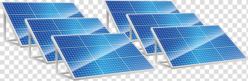 six blue solar panels, Solar power Solar panel Solar energy Renewable energy voltaics, Solar panels transparent background PNG clipart