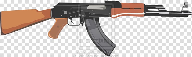 Trigger Firearm AK-47 WASR-series rifles 7.62×39mm, ak 47 transparent background PNG clipart