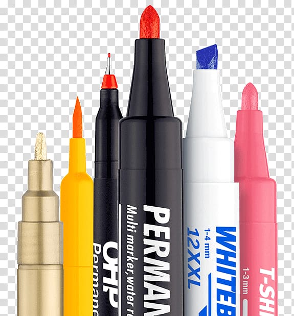 Marker pen Permanent marker Office Supplies Highlighter, pen transparent background PNG clipart