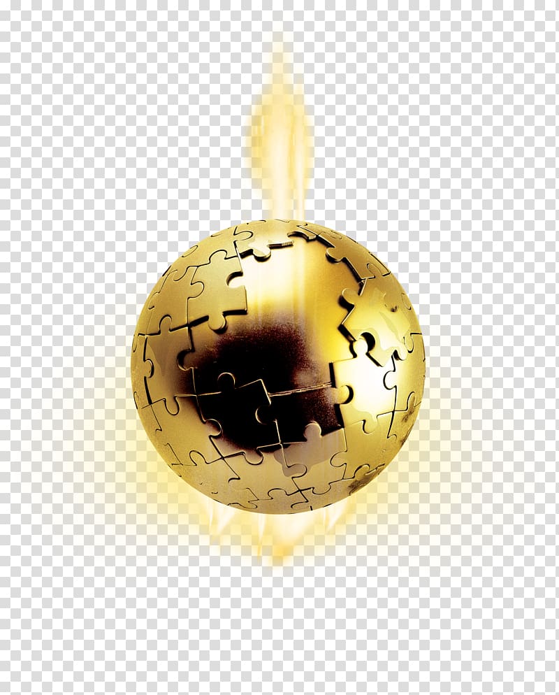 Metal Wu Xing Tu01b0u01a1ng sinh Tu01b0u01a1ng khu1eafc Color, Golden Earth Puzzle transparent background PNG clipart