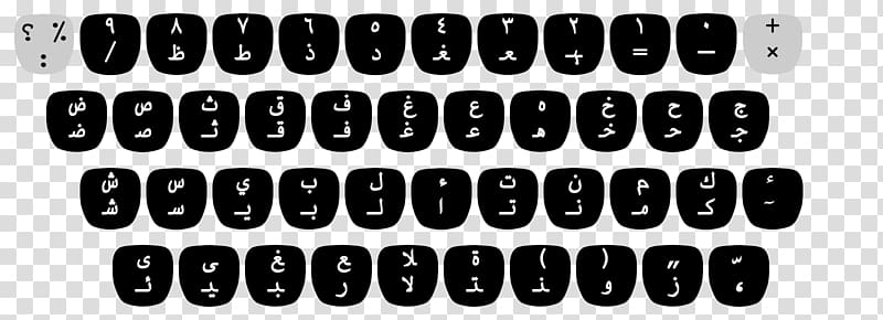 Computer keyboard IBM Selectric typewriter Keyboard layout Arabic keyboard, keyboard transparent background PNG clipart