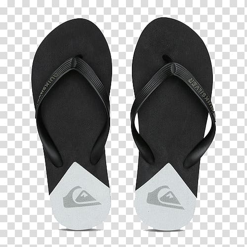 Slipper Quiksilver Flip-flops Sandal, Quiksilver brand sandals in kind transparent background PNG clipart