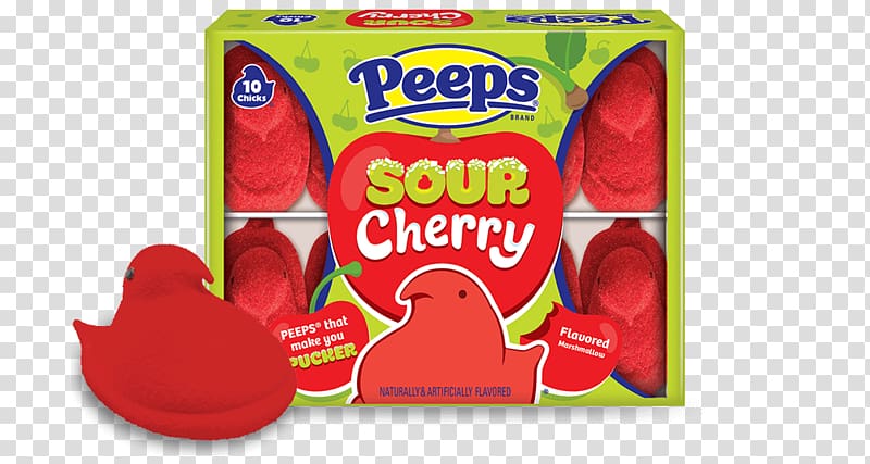 Peeps Cotton candy Flavor Just Born Pancake, Sour Cherry transparent background PNG clipart