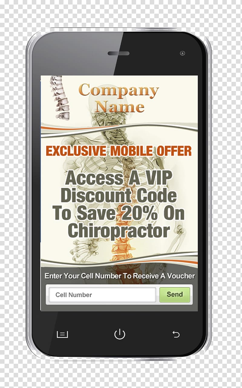 Smartphone Feature phone Chiropractic Chiropractor Mobile marketing, Marketing Buzz transparent background PNG clipart