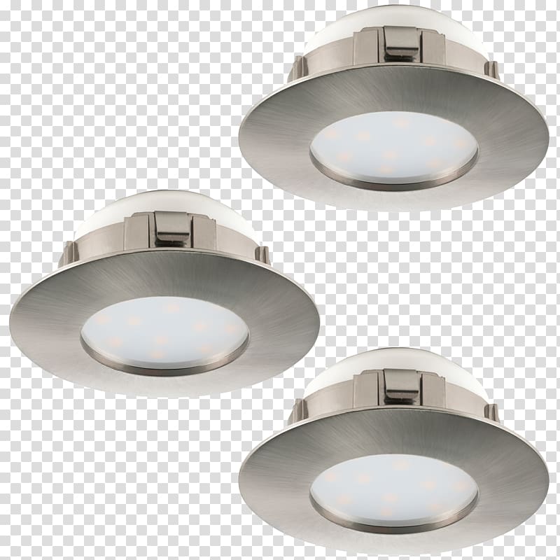 Light fixture Recessed light Light-emitting diode EGLO, light transparent background PNG clipart