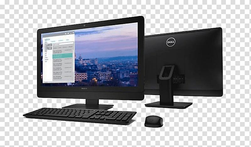 Dell OptiPlex 9030 All-in-one Intel Core i5 Desktop Computers, computer network architect transparent background PNG clipart