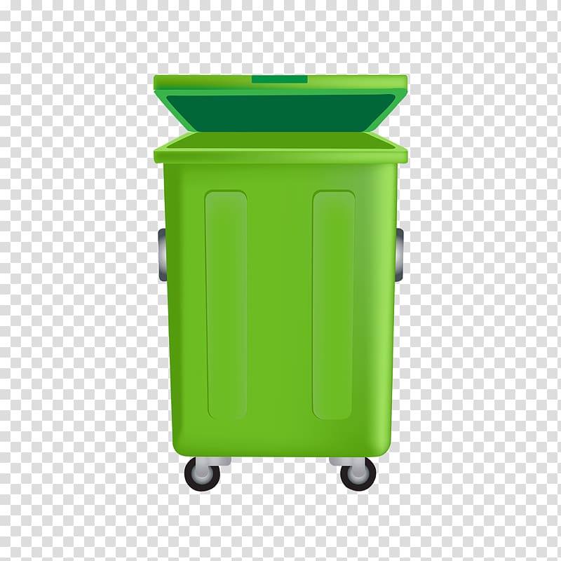 Waste container Recycling bin, trash can transparent background PNG clipart