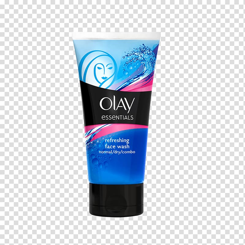 Lotion Olay Gentle Clean Foaming Face Wash for Sensitive Skin Cleanser Cosmetics, Face Wash transparent background PNG clipart