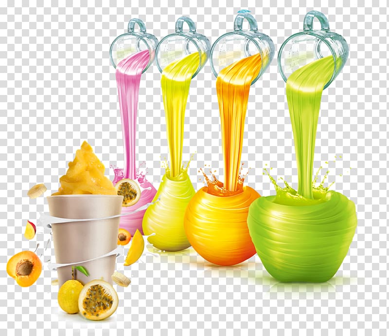 Ice cream Juicer Fruit Auglis, Juice Creative transparent background PNG clipart