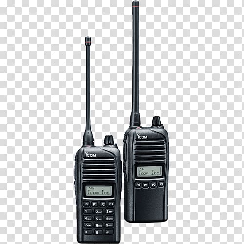 Two-way radio Icom Incorporated NXDN Very high frequency, radio transparent background PNG clipart