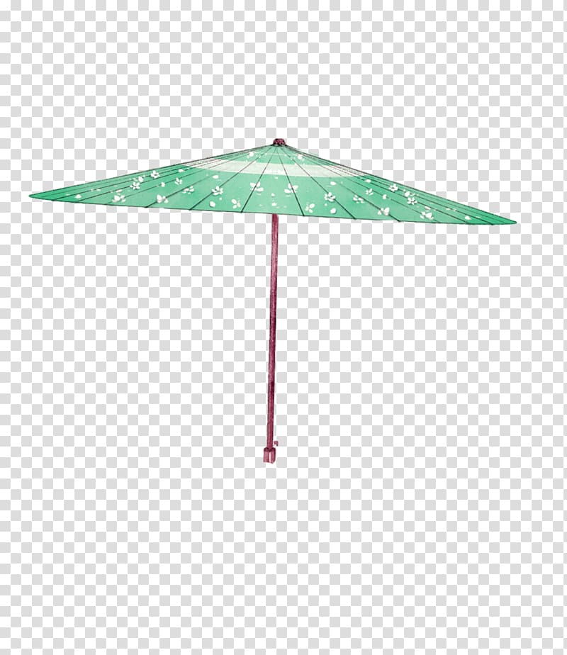 Graphic design Illustration, Green and fresh umbrella decorative patterns transparent background PNG clipart