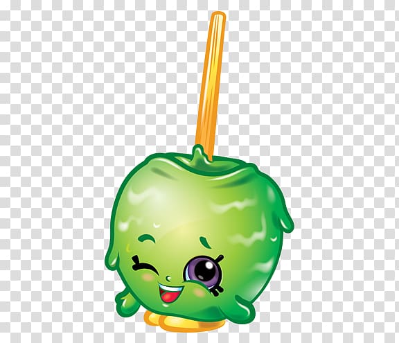 Shopkins Candy apple , candy apples transparent background PNG clipart