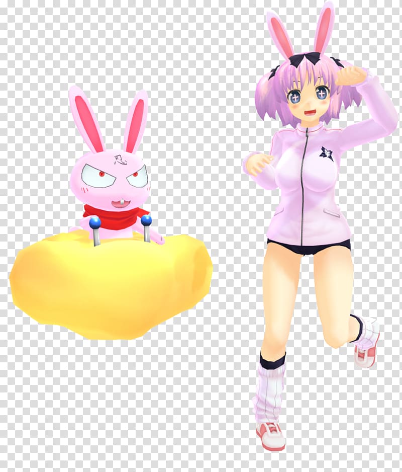 Senran Kagura MikuMikuDance Kyoya Hibari Rabbit Quick Like That, others transparent background PNG clipart