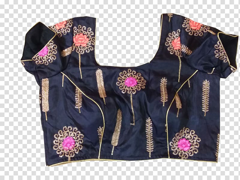 Sari Blouse Silk Clothing Designer, satin silk transparent background PNG clipart