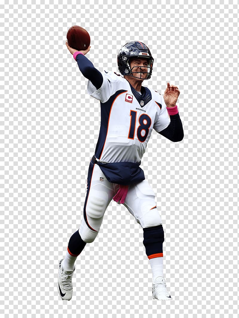 American football player, Denver Broncos Player transparent background PNG clipart