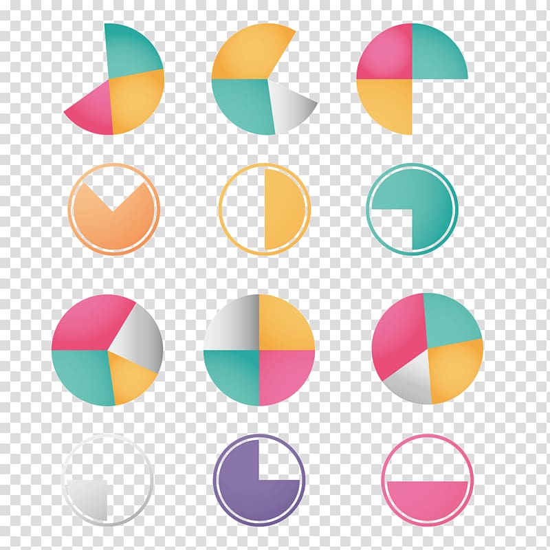 Color circle analysis transparent background PNG clipart