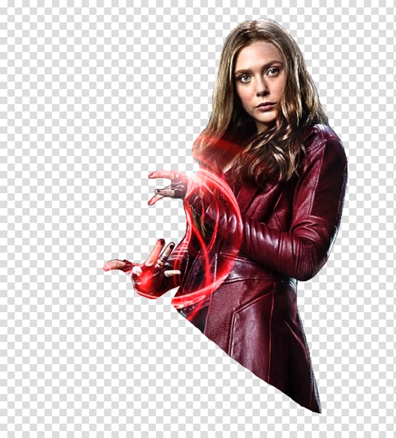 Elizabeth Olsen Wanda Maximoff Avengers: Age of Ultron Hulk Iron Man, Scarlet Witch transparent background PNG clipart