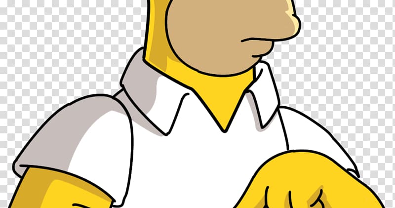 Homer Simpson Bart Simpson Lisa Simpson Ned Flanders Waylon Smithers, Homer simpsons transparent background PNG clipart