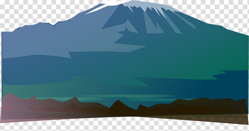 Sky Elevation Mountain Microsoft Azure Font, Hand-painted Snow Mountain transparent background PNG clipart