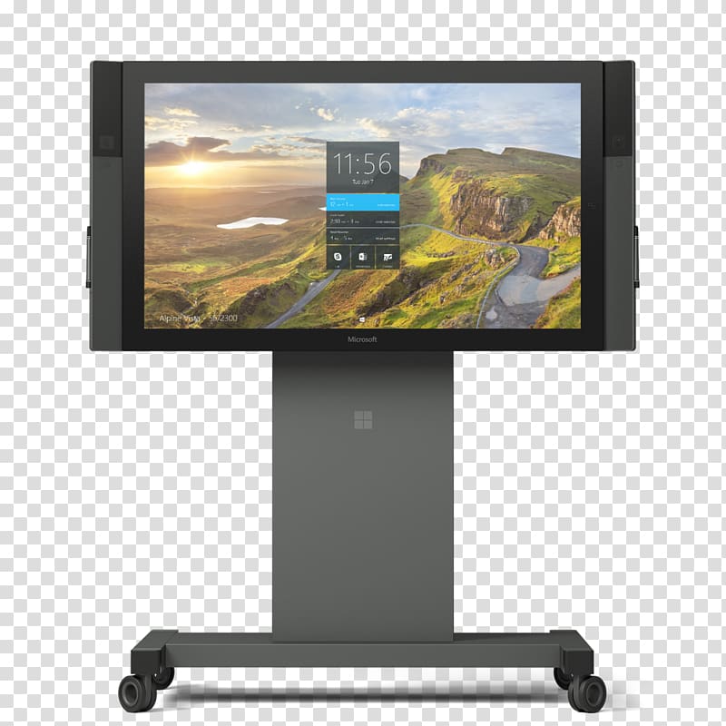 Surface Hub Microsoft Skype for Business Interactive whiteboard, microsoft transparent background PNG clipart