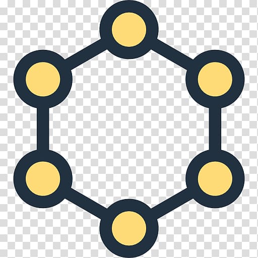 Molecule Chemistry Icon, Ring transparent background PNG clipart
