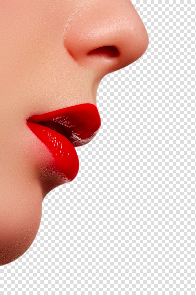 Lip Red Mouth, Sexy beautiful woman lips transparent background PNG clipart