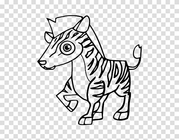 Mountain Zebra National Park Drawing Coloring book, Color Zebra transparent background PNG clipart