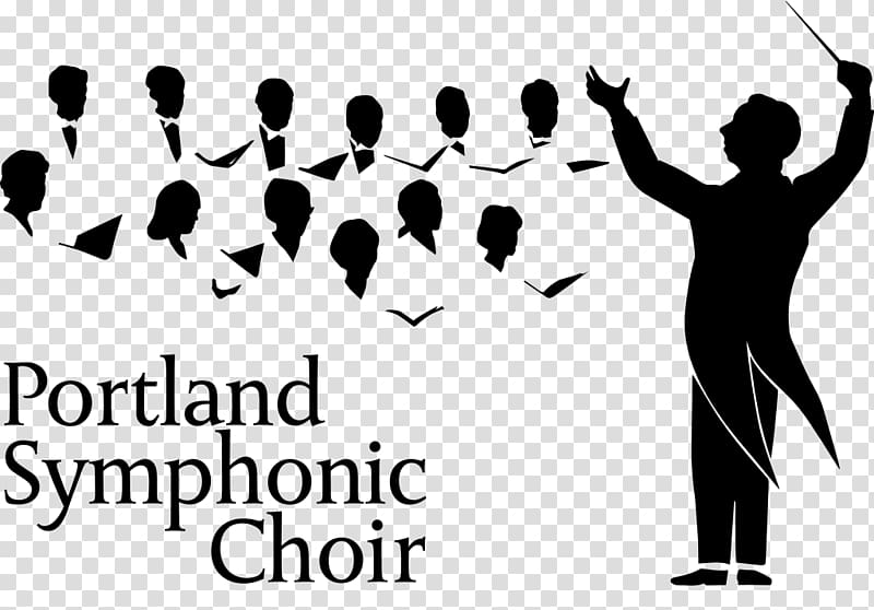 church choir silhouette