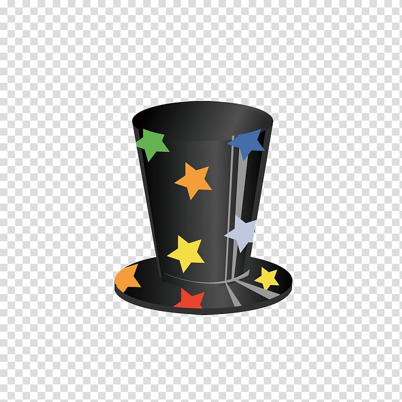 Performance Magic Cartoon Hat, Magic Hat transparent background PNG clipart