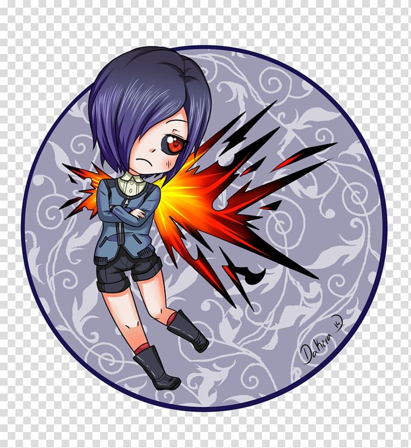 Ghoul Mangaka Chibi Drawing Fan art, Chibi tokyo ghoul transparent background PNG clipart