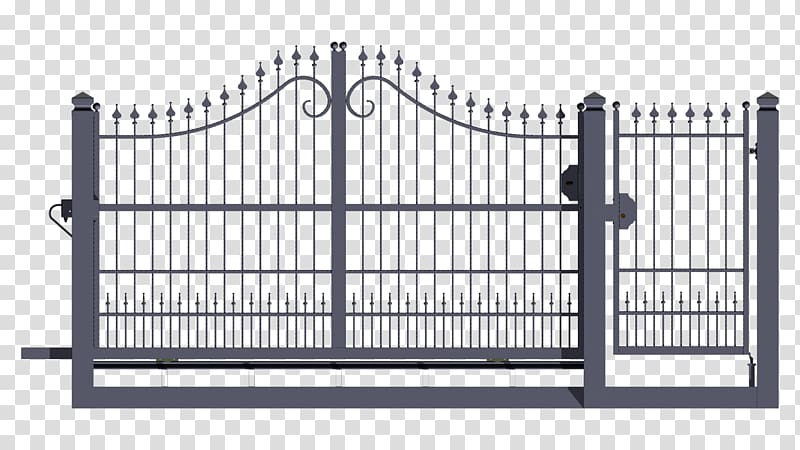 Gate Wrought iron Window Lock House, cans transparent background PNG clipart