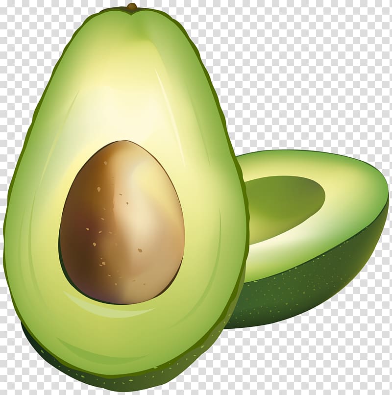 sliced avocado illustration, Avocado , Avocado transparent background PNG clipart