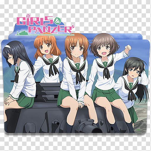 Tank Girls und Panzer Saori Takebe Manga Japan, GIRLS und PANZER transparent background PNG clipart