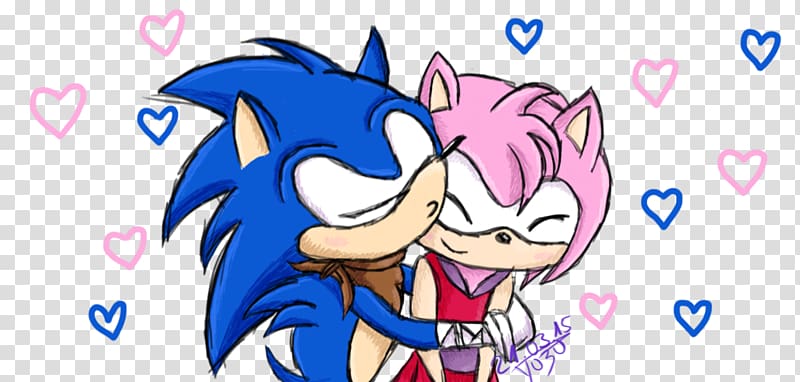 Amy Rose Knuckles the Echidna Keyword research, kiss transparent background PNG clipart