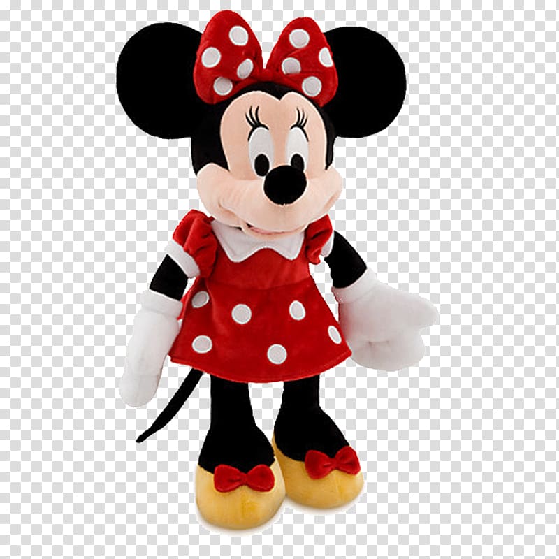 Minnie Mouse Mickey Mouse Amazon.com Stuffed Animals & Cuddly Toys Plush, minnie mouse transparent background PNG clipart