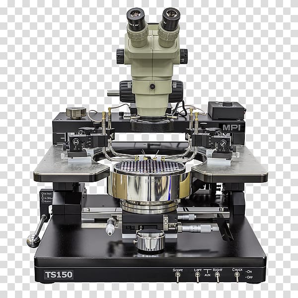 Microscope Probe card Wafer testing RF probe, microscope transparent background PNG clipart