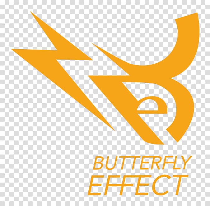 Butterfly effect Text Online community manager Yellow, butterfly transparent background PNG clipart