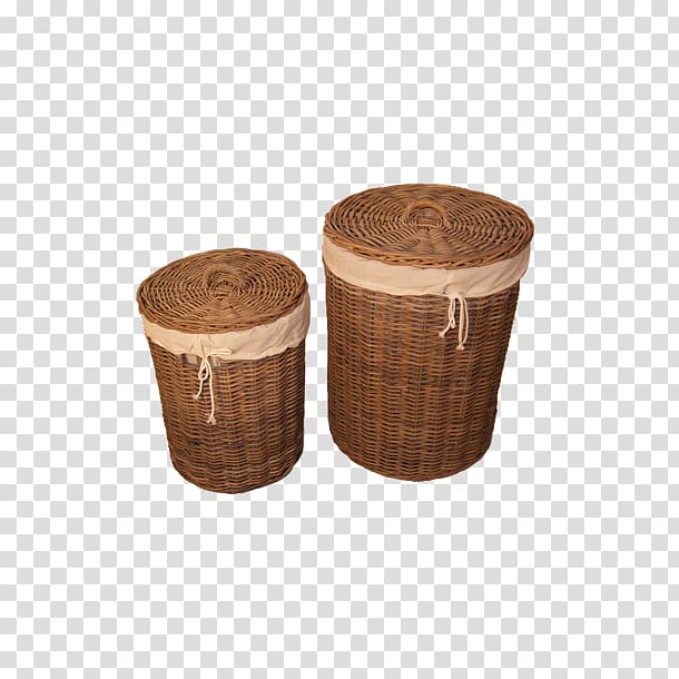 Basket Wicker Rattan Hamper White, tree rattan transparent background PNG clipart