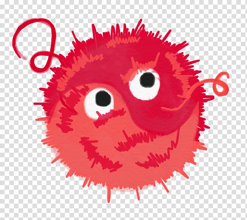 Organism Close-up RED.M, is it bad if you swallow gum transparent background PNG clipart