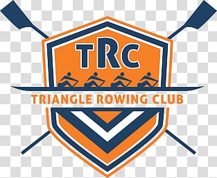 TRC Triangle Rowing Club logo, Triangle Rowing Club Logo transparent background PNG clipart