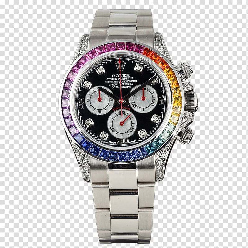 Rolex Milgauss Rolex Daytona Watch strap, rolex transparent background PNG clipart