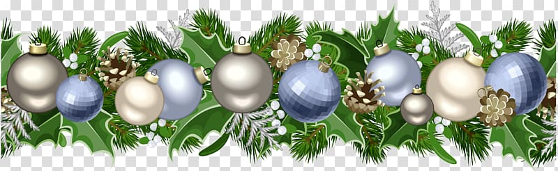 Christmas decoration Garland Wreath , garland transparent background PNG clipart