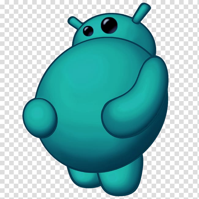 Robot Fat Android Cartoon, robot transparent background PNG clipart