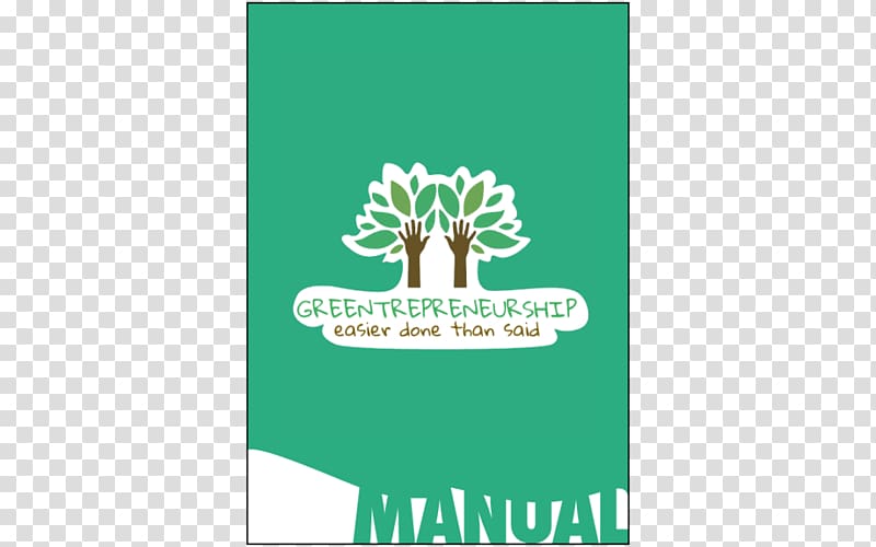 Logo Font Green Brand Tree, manual cover transparent background PNG clipart
