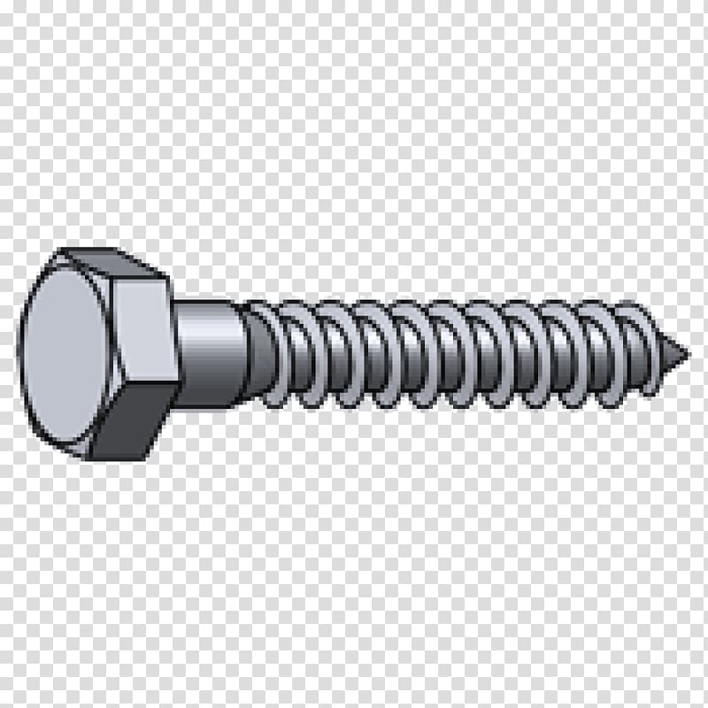 Self-tapping screw Fastener Bolt Threading, screw transparent background PNG clipart