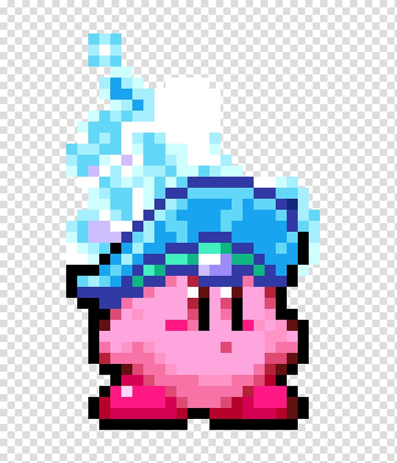 Kirby: Squeak Squad Kirby Star Allies Kirby Super Star Sprite 8-bit, sprite transparent background PNG clipart